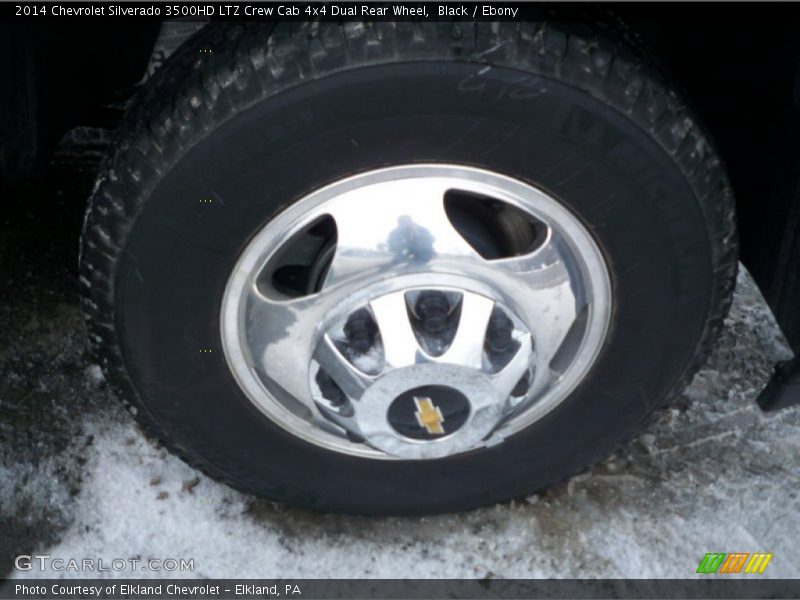 Black / Ebony 2014 Chevrolet Silverado 3500HD LTZ Crew Cab 4x4 Dual Rear Wheel