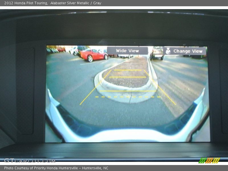 Alabaster Silver Metallic / Gray 2012 Honda Pilot Touring