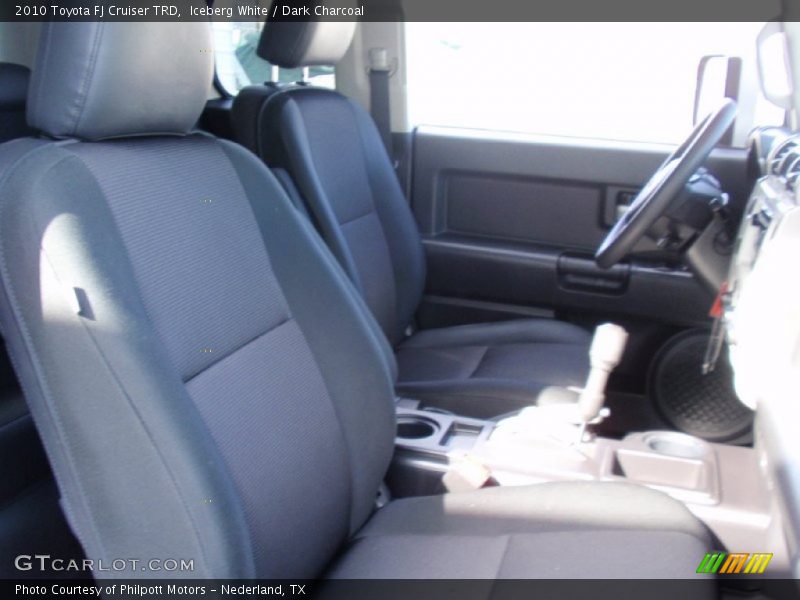 Iceberg White / Dark Charcoal 2010 Toyota FJ Cruiser TRD