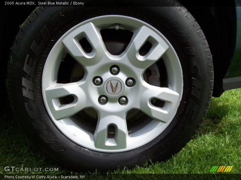 Steel Blue Metallic / Ebony 2006 Acura MDX