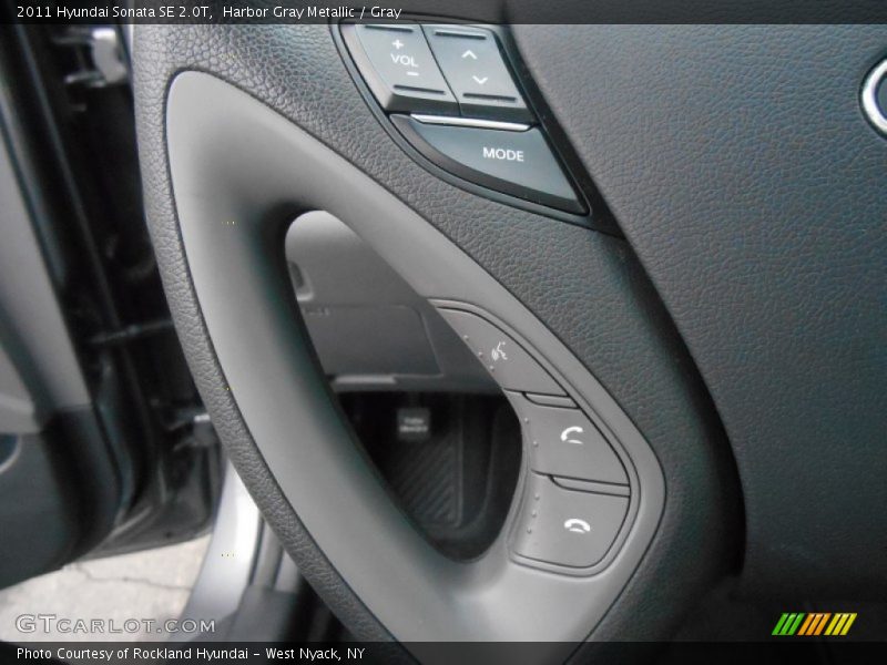 Harbor Gray Metallic / Gray 2011 Hyundai Sonata SE 2.0T