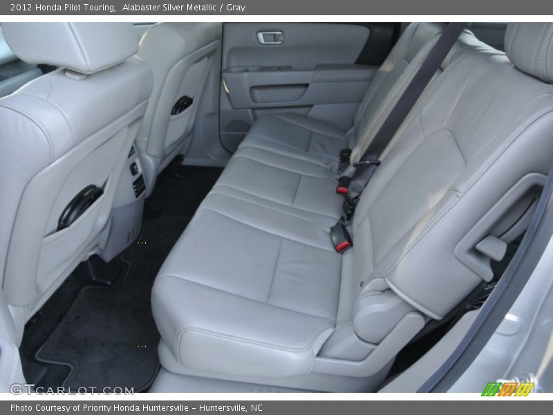 Alabaster Silver Metallic / Gray 2012 Honda Pilot Touring