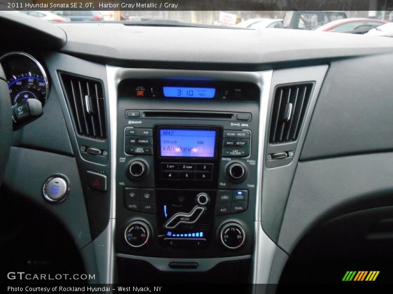 Harbor Gray Metallic / Gray 2011 Hyundai Sonata SE 2.0T
