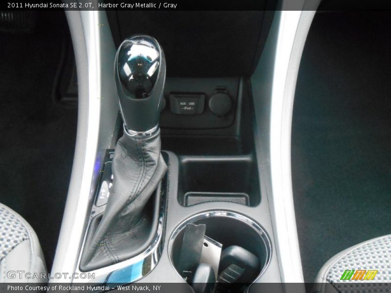 Harbor Gray Metallic / Gray 2011 Hyundai Sonata SE 2.0T