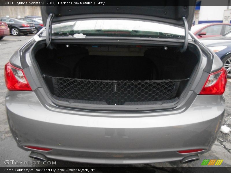 Harbor Gray Metallic / Gray 2011 Hyundai Sonata SE 2.0T