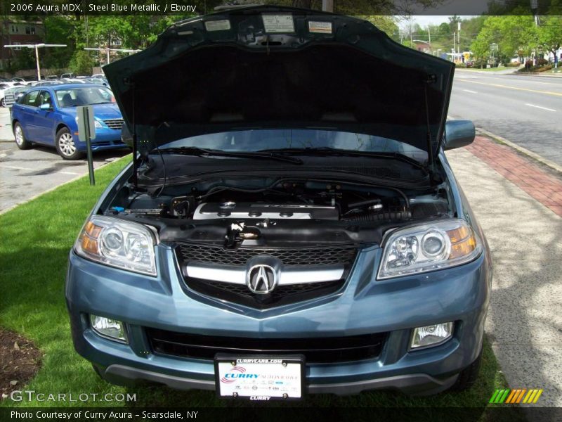 Steel Blue Metallic / Ebony 2006 Acura MDX