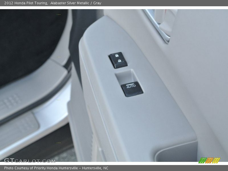 Alabaster Silver Metallic / Gray 2012 Honda Pilot Touring