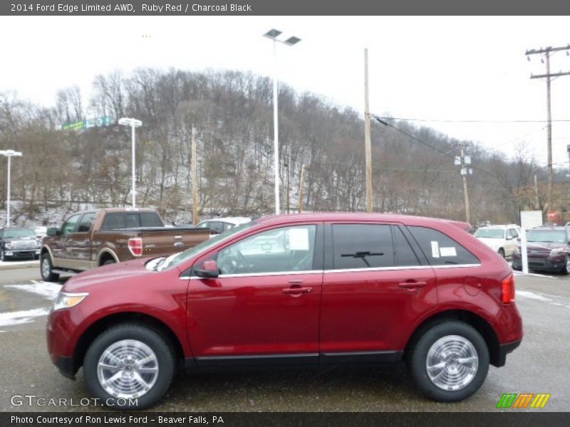  2014 Edge Limited AWD Ruby Red