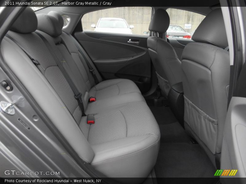 Harbor Gray Metallic / Gray 2011 Hyundai Sonata SE 2.0T