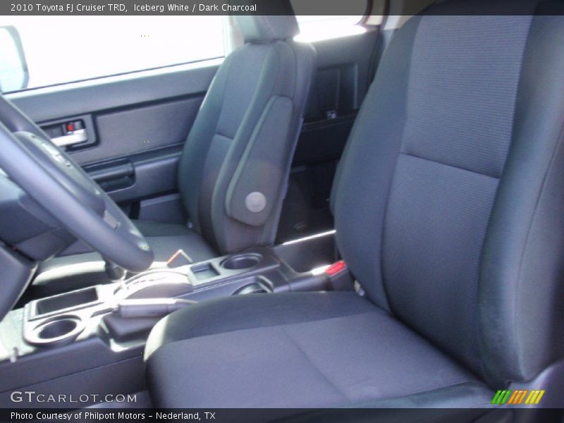 Iceberg White / Dark Charcoal 2010 Toyota FJ Cruiser TRD