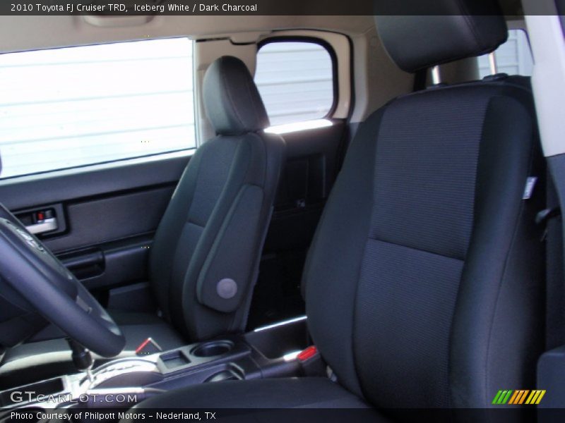 Iceberg White / Dark Charcoal 2010 Toyota FJ Cruiser TRD