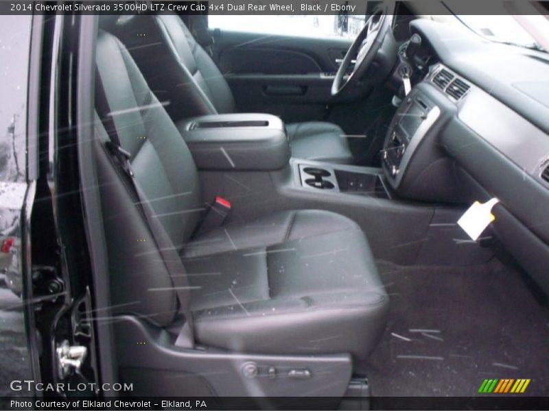 Black / Ebony 2014 Chevrolet Silverado 3500HD LTZ Crew Cab 4x4 Dual Rear Wheel