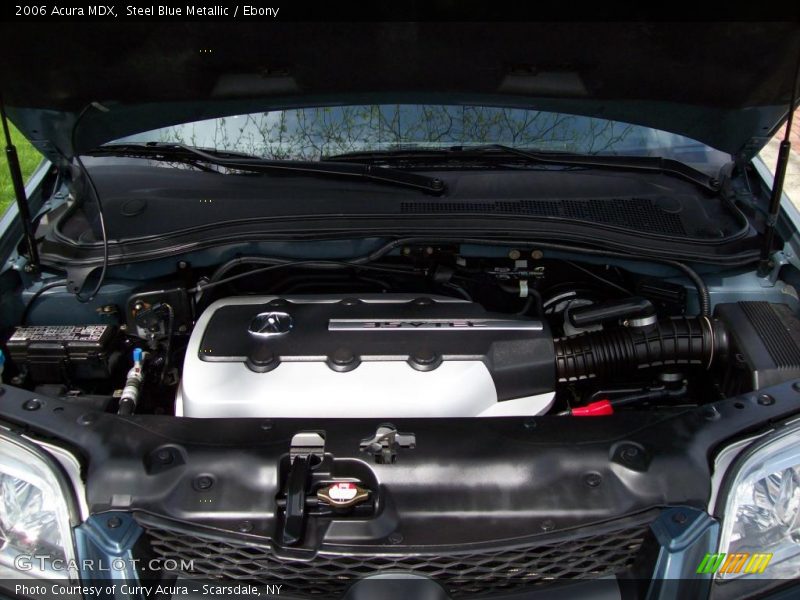 Steel Blue Metallic / Ebony 2006 Acura MDX
