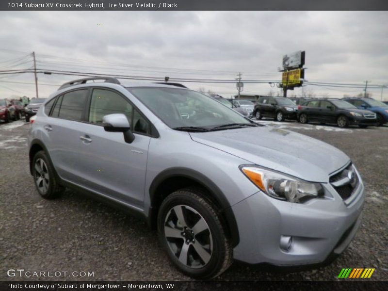 Ice Silver Metallic / Black 2014 Subaru XV Crosstrek Hybrid