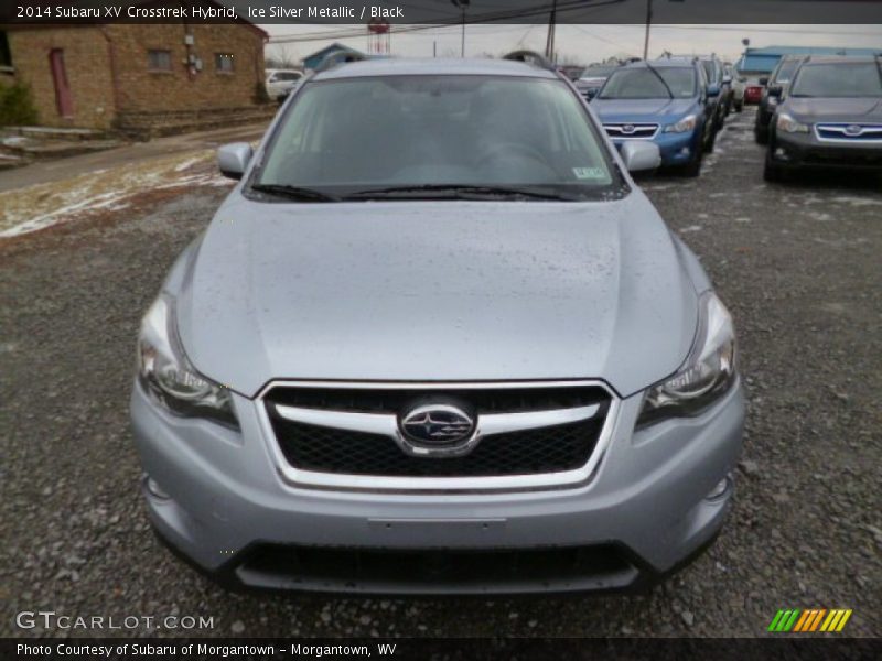 Ice Silver Metallic / Black 2014 Subaru XV Crosstrek Hybrid