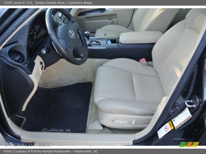  2006 IS 250 Cashmere Beige Interior