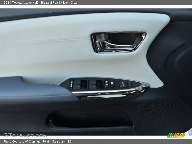Blizzard Pearl / Light Gray 2014 Toyota Avalon XLE