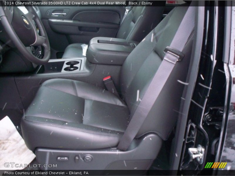 Black / Ebony 2014 Chevrolet Silverado 3500HD LTZ Crew Cab 4x4 Dual Rear Wheel