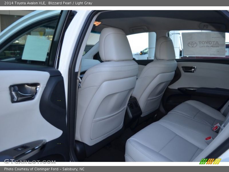 Blizzard Pearl / Light Gray 2014 Toyota Avalon XLE