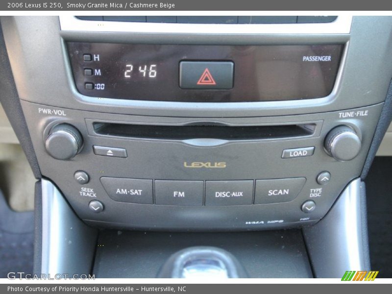 Smoky Granite Mica / Cashmere Beige 2006 Lexus IS 250