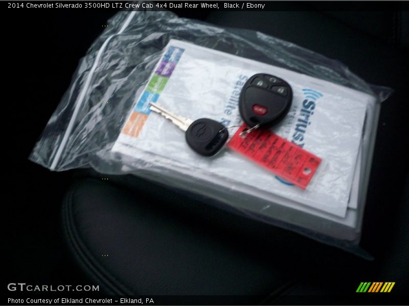 Black / Ebony 2014 Chevrolet Silverado 3500HD LTZ Crew Cab 4x4 Dual Rear Wheel