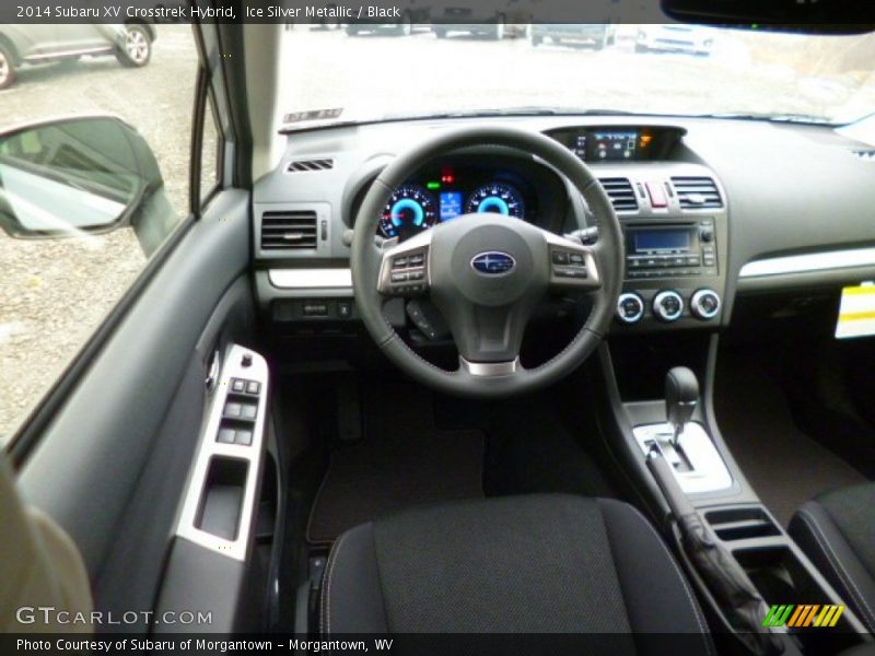 Ice Silver Metallic / Black 2014 Subaru XV Crosstrek Hybrid