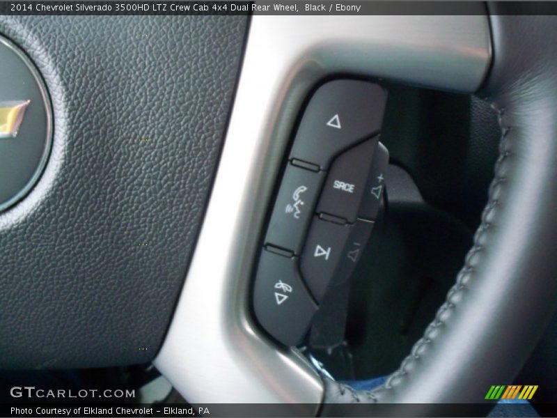 Black / Ebony 2014 Chevrolet Silverado 3500HD LTZ Crew Cab 4x4 Dual Rear Wheel