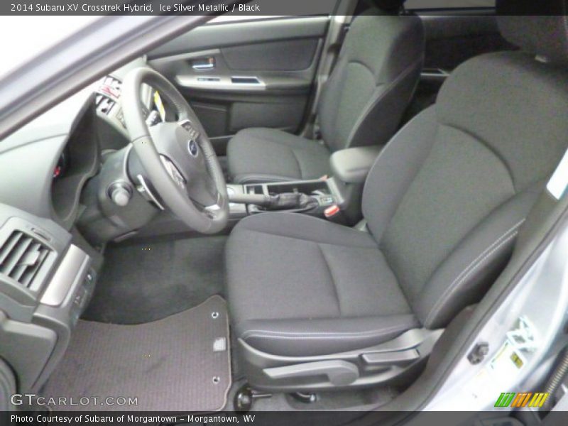 Front Seat of 2014 XV Crosstrek Hybrid