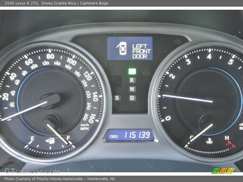 Smoky Granite Mica / Cashmere Beige 2006 Lexus IS 250