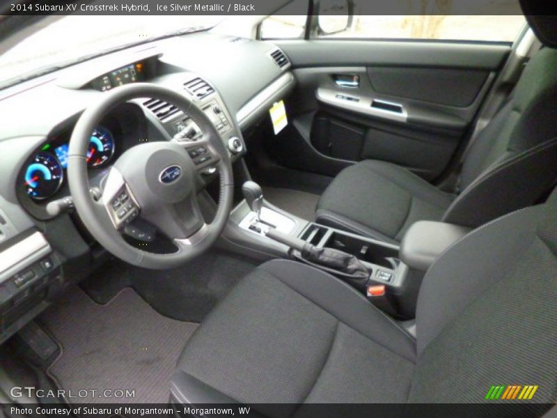  2014 XV Crosstrek Hybrid Black Interior