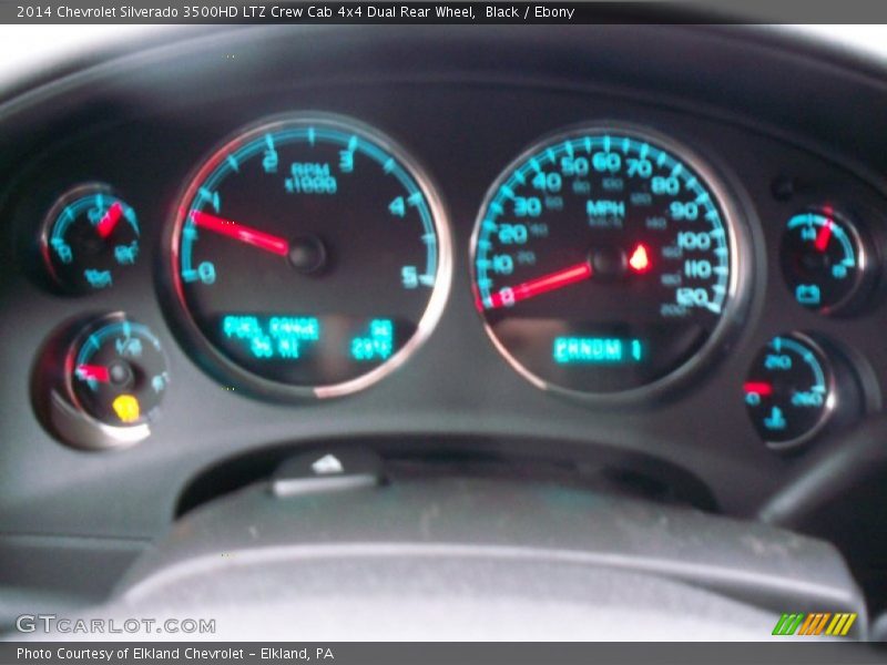 Black / Ebony 2014 Chevrolet Silverado 3500HD LTZ Crew Cab 4x4 Dual Rear Wheel