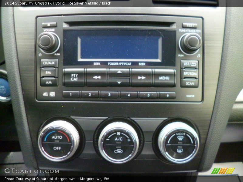 Controls of 2014 XV Crosstrek Hybrid