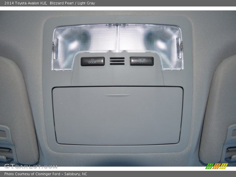 Blizzard Pearl / Light Gray 2014 Toyota Avalon XLE