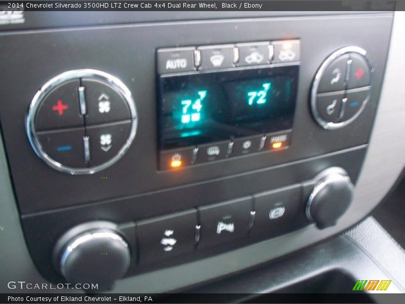 Black / Ebony 2014 Chevrolet Silverado 3500HD LTZ Crew Cab 4x4 Dual Rear Wheel