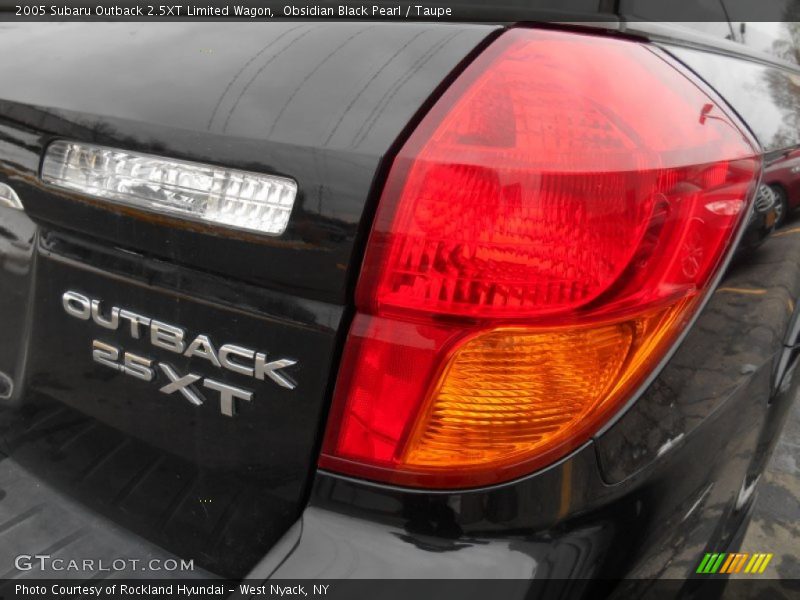 Obsidian Black Pearl / Taupe 2005 Subaru Outback 2.5XT Limited Wagon