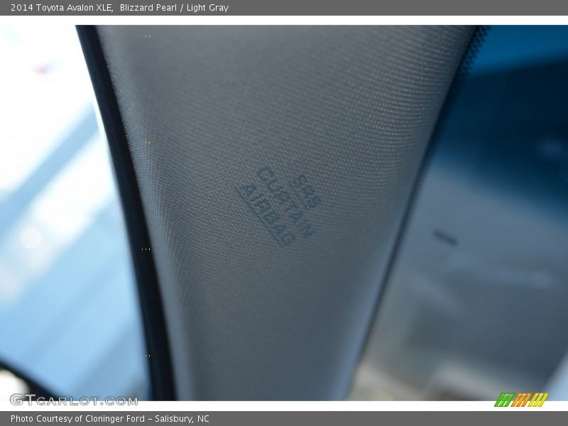 Blizzard Pearl / Light Gray 2014 Toyota Avalon XLE