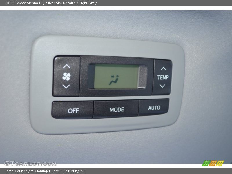Silver Sky Metallic / Light Gray 2014 Toyota Sienna LE