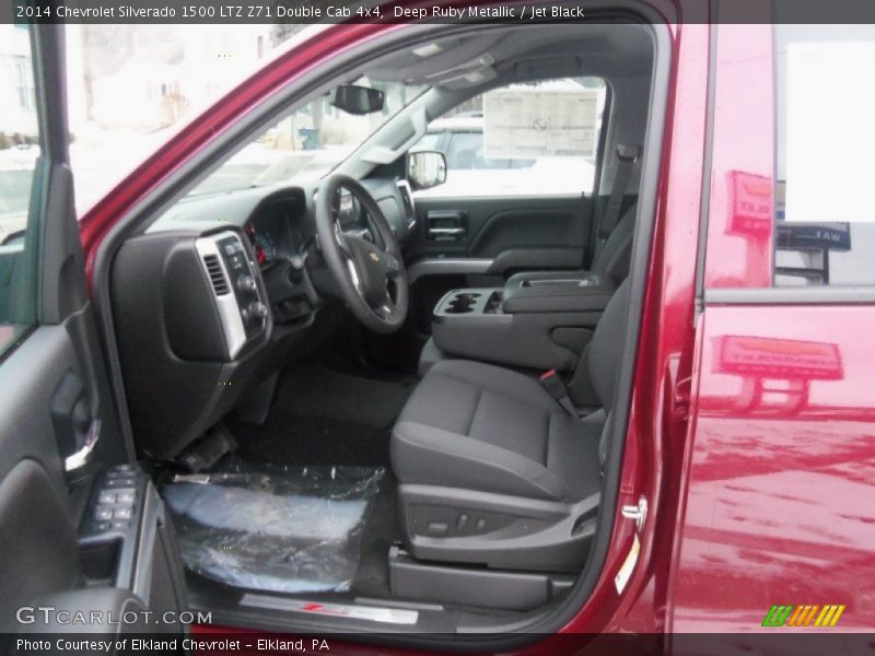 Deep Ruby Metallic / Jet Black 2014 Chevrolet Silverado 1500 LTZ Z71 Double Cab 4x4