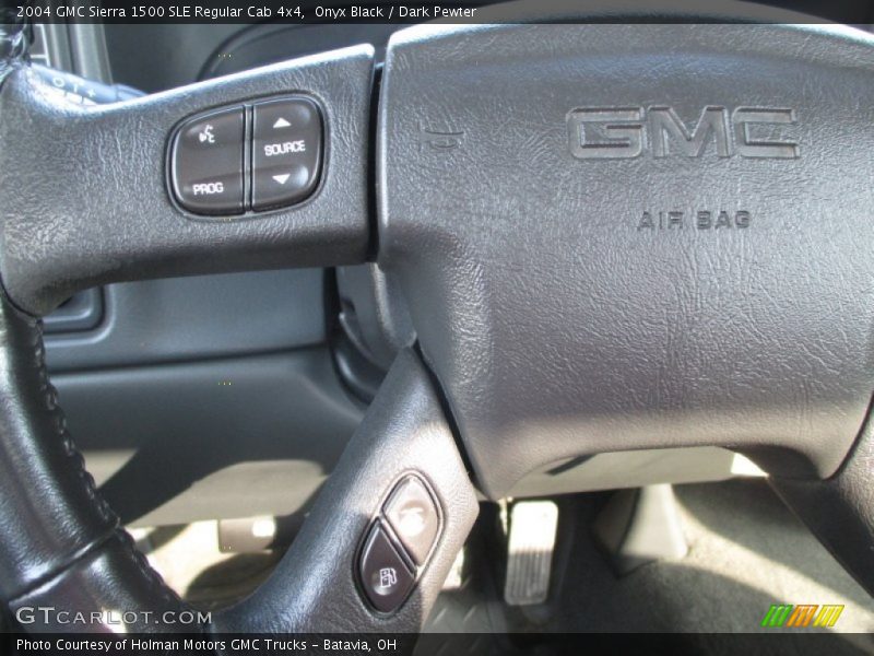 Onyx Black / Dark Pewter 2004 GMC Sierra 1500 SLE Regular Cab 4x4