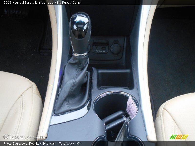 Sparkling Ruby / Camel 2013 Hyundai Sonata Limited