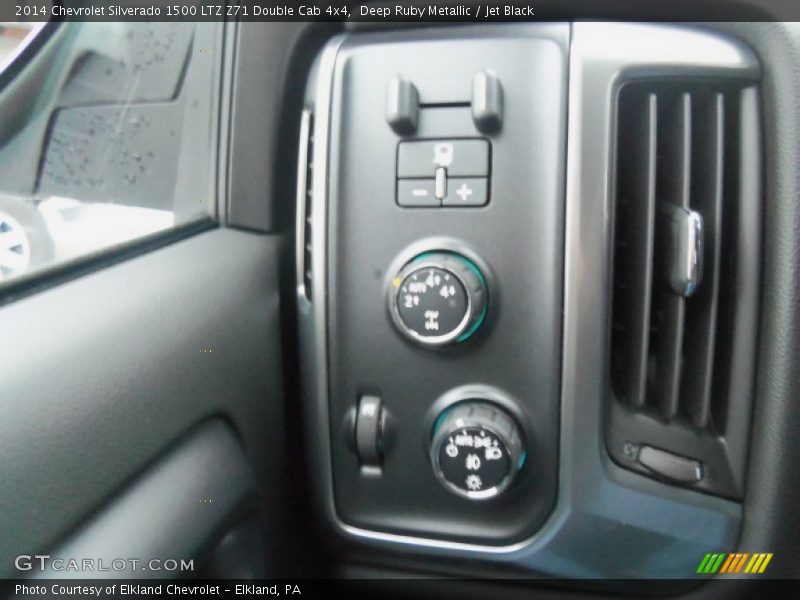 Deep Ruby Metallic / Jet Black 2014 Chevrolet Silverado 1500 LTZ Z71 Double Cab 4x4