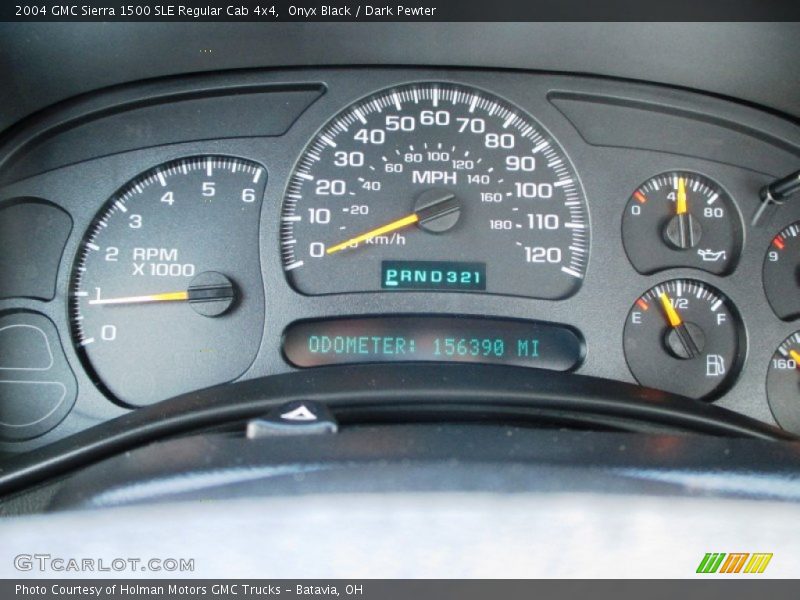 Onyx Black / Dark Pewter 2004 GMC Sierra 1500 SLE Regular Cab 4x4