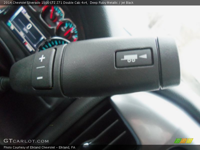 Deep Ruby Metallic / Jet Black 2014 Chevrolet Silverado 1500 LTZ Z71 Double Cab 4x4