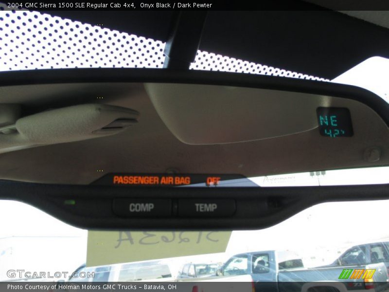 Onyx Black / Dark Pewter 2004 GMC Sierra 1500 SLE Regular Cab 4x4