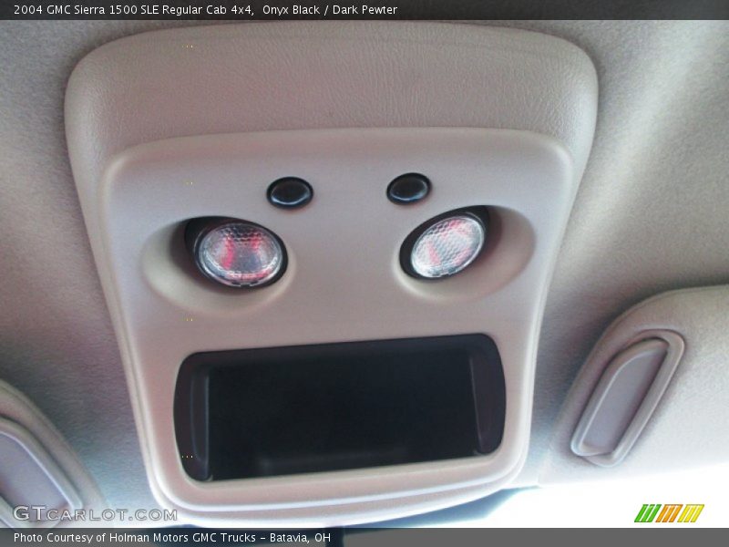 Onyx Black / Dark Pewter 2004 GMC Sierra 1500 SLE Regular Cab 4x4