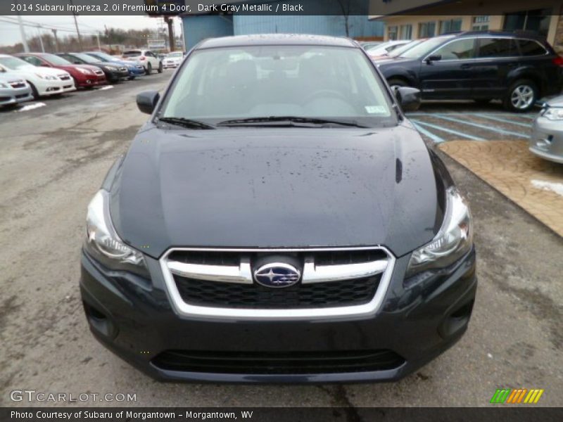 Dark Gray Metallic / Black 2014 Subaru Impreza 2.0i Premium 4 Door