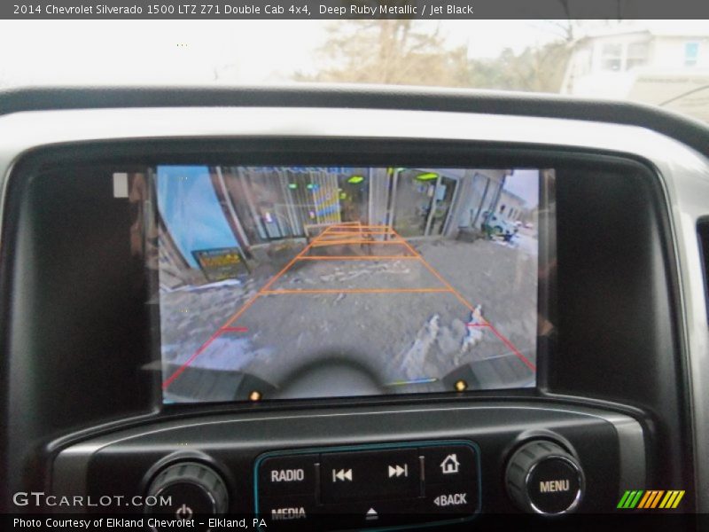 Deep Ruby Metallic / Jet Black 2014 Chevrolet Silverado 1500 LTZ Z71 Double Cab 4x4