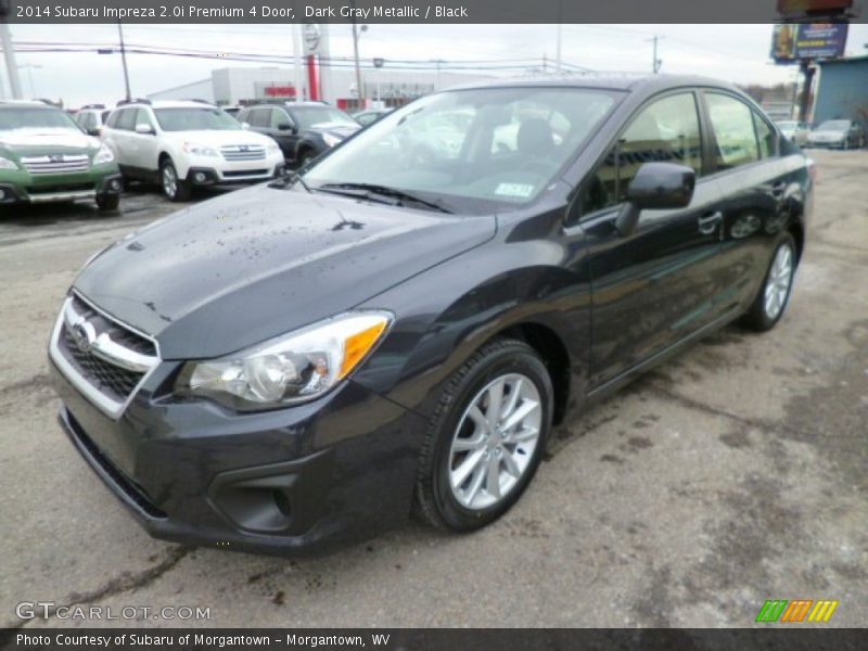 Dark Gray Metallic / Black 2014 Subaru Impreza 2.0i Premium 4 Door