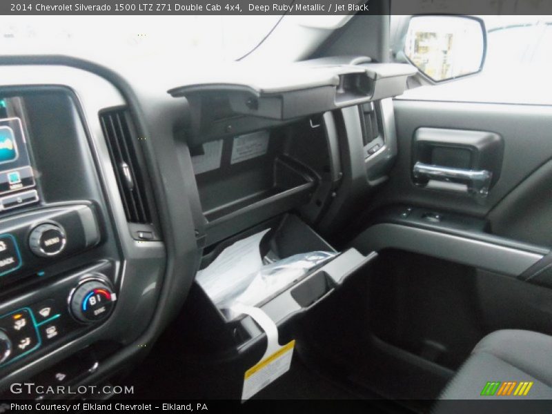 Deep Ruby Metallic / Jet Black 2014 Chevrolet Silverado 1500 LTZ Z71 Double Cab 4x4
