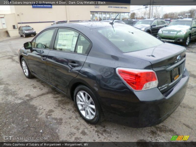 Dark Gray Metallic / Black 2014 Subaru Impreza 2.0i Premium 4 Door
